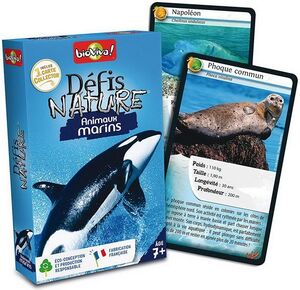 ANIMAUX MARINS DEFIS NATURE FRANCE 