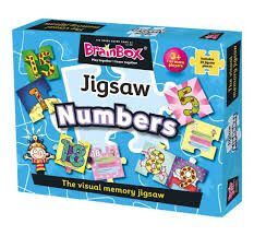 BRAINBOX JIGSAW NUMBERS (PUZZLE)