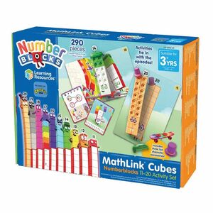 JUEGO MATHLINK CUBES NUMBERBLOCKS 11-20 ACTIVITY SET