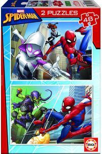 SPIDER-MAN PUZLE 2X48 PECES