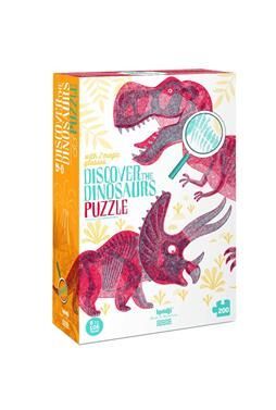 PUZZLE. DISCOVER THE DINOSAURS
