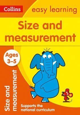 3-5 Y. SIZE AND MEASUREMENT. NEW EDITION