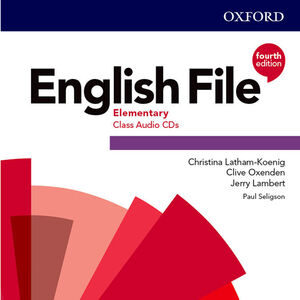 ENGLISH FILE 4TH EDITION A1/A2. CLASS AUDIO CD (5)