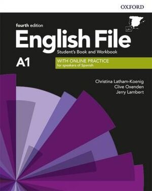ENGLISH FILE A1 BEGINNER STUDENT S WORKBOOK KEY WITH ONLINE PRACTICE 2019