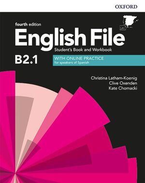 ENGLISH FILE B2.1 STUDENT'S BOOK AND WORKBOOK WITH ONLINE PRACTICE