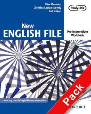 NEW ENGLISH FILE PRE-INTERMEDIATE: WORKBOOK WITH ANSWER KEY AND MULTIROM PACK