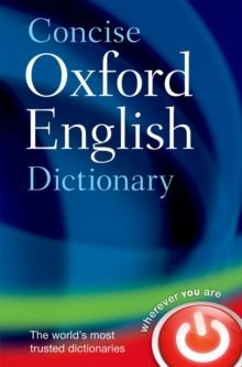 CONCISE OXFORD ENGLISH DICTIONARY