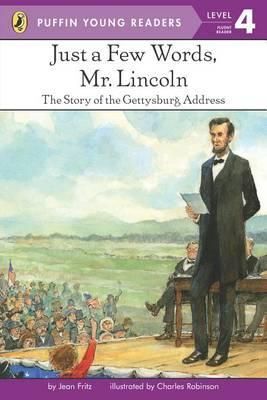 JUST A FEW WORDS, MR. LINCOLM