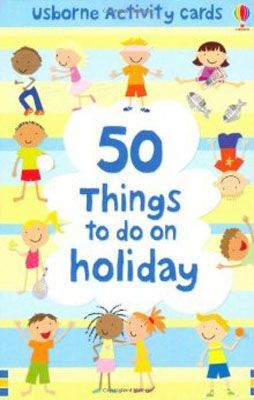 50 THINGS TO DO ON HOLIDAY. PLAYING CARDS