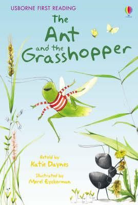 THE ANT AND THE GRASSHOPPER. FIRST READING LEVEL 1