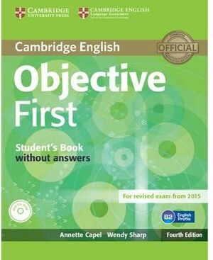 OBJECTIVE FIRST CERTIFICATE STUDENT -KEY 4ªED