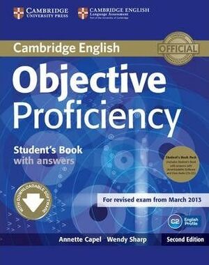 OBJECTIVE PROFICIENCY STUDENT'S BOOK PACK (STUDENT'S BOOK WITH ANSWERS WITH DOWNLOADABLE SOFTWARE AND CLASS AUDIO CDS (2))