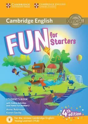 NEW FUN FOR STARTERS STUDENT'S BOOK WITH ONLINE ACTIVITIES WITH AUDIO AND HOME FUN BOOKLET 2 4TH EDITION