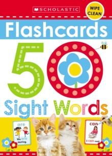 50 SIGHT WORDS FLASHCARDS. WIPE CLEAN