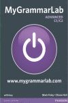 MY GRAMMARLAB ADVANCED WITH KEY AND MYLAB PACK