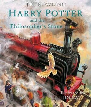 HARRY POTTER AND THE PHILOSOPHER'S STONE -ILUSTRATED