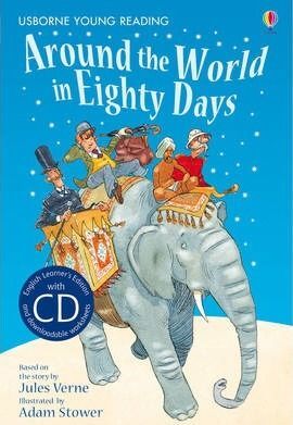 AROUND THE WORLD IN EIGHTY DAYS (YOUNG READING SERIES TWO WITH AUDIO CD)