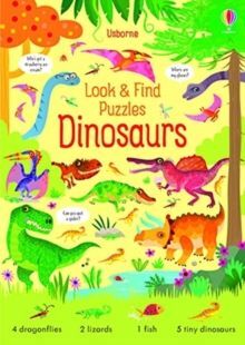 DINOSAURS LOOK AND FIND PUZZLES