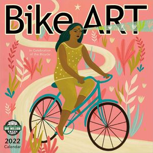 BIKE ART SQUARE WALL CALENDAR 2022