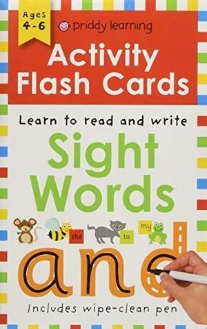 ACTIVITY FLASH CARDS SIGHT WORDS