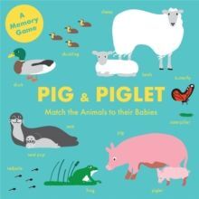 PIG AND PIGLET : MATCH THE ANIMALS TO THEIR BABIES