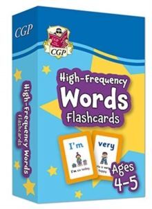 HIGH-FREQUENCY WORDS FLASHCARDS FOR AGES 4-5 (RECEPTION): PERFECT FOR LEARNING AT HOME