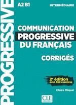 A2-B1. COMMUNICATION PROGRESSIVE DU FRANÇAIS CORRIGES