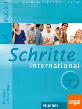 B1/1. SCHRITE INTERNATIONAL BOOK 5. KURBUCH & ARBEITSBUCH +CD