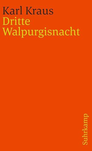 DRITTE WALPURGISNACHT