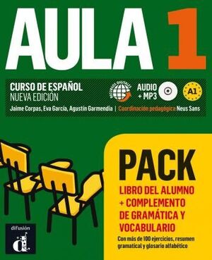 AULA A1 PACK LIBRO + COMPLEMENTO DE GRAMATICA Y VOCABULARIO