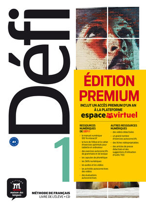 DEFI 1 PREMIUM LIVRE DE L´ELEVE + CD