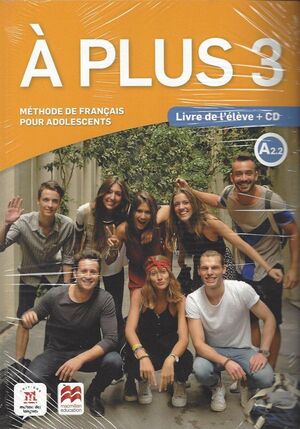 A PLUS 3 LIVRE ELEVE  +CD