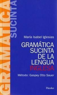 INGLES GRAMATICA SUCINTA