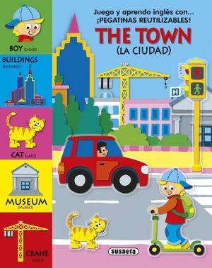 THE TOWN/THE FARM. JUEGO Y APRENDO INGLÉS CON PEGATINAS