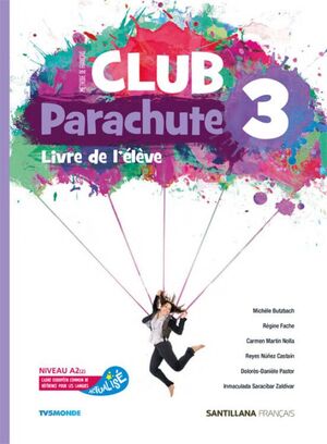 CLUB PARACHUTE 3 LIVRE DE L'ELEVE