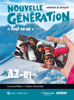 A2-B1. NOUVELLE GENERATION LIVRE/EXERCICES+CD+DVD