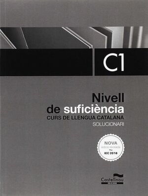SOLUCIONARI NOU NIVELL C1 DE CATALÀ