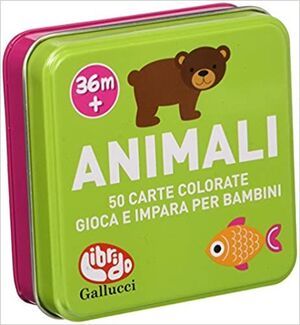 ANIMALI. 50 CARTE DOMANDE E RISPOSTE. 36M+