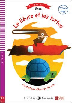 A1. LA LIEVRE ET LA TORTUE. LECTURES POUSSINS