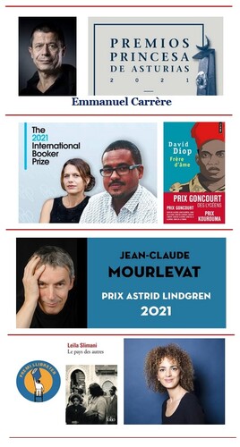 La literatura francófona está de premio